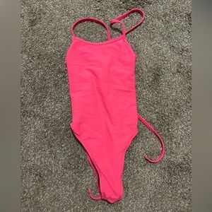 Hot pink dayno 3 jolyn onesie in good condition size 26